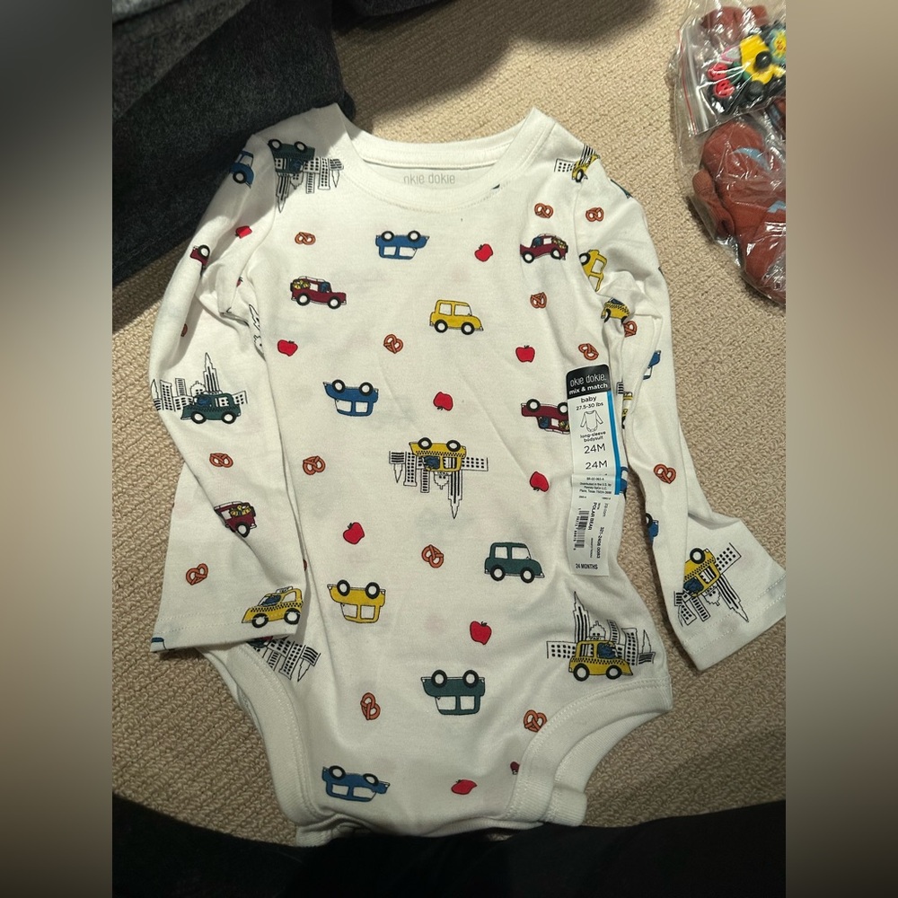 Baby nyc taxi cab onesie 24 months 2 years